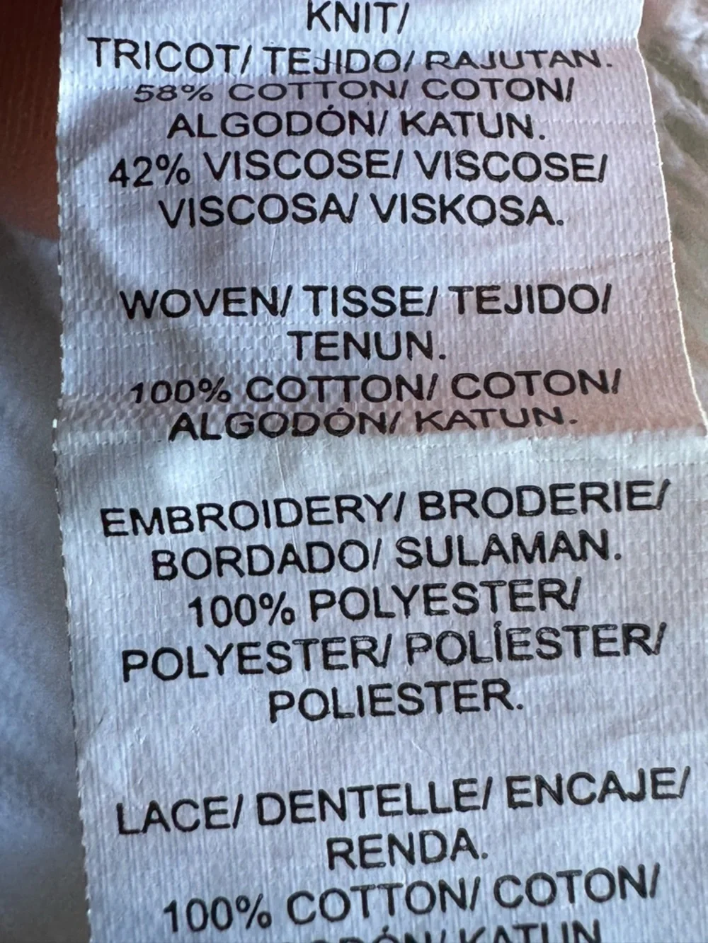 Lucky Brand Women's White and Blue boho Embroidered top M - Picture 8 of 8